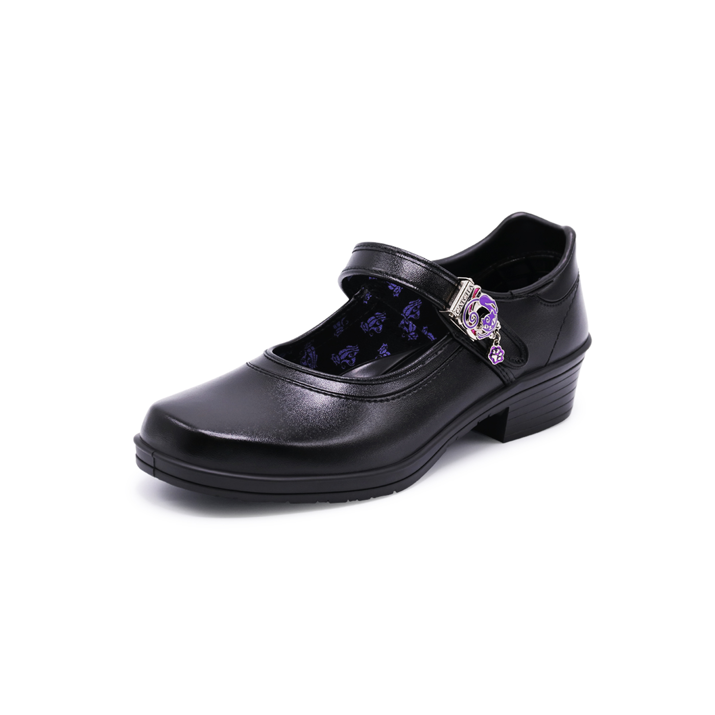 รองเท้านักเรียนหญิงแคทช่า รุ่นส้นสูงอุ้งเท้าแมวเหมียว