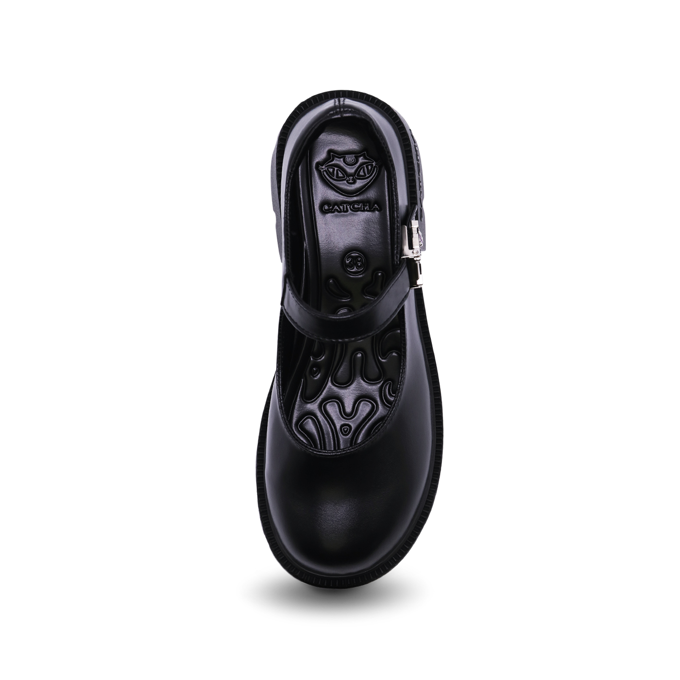 CATCHA รองเท้าหนังส้นสูง (PU) รุ่น Catcha x Lykn (CXLYKN2) สีดำ - Image 3